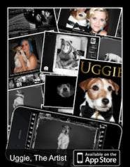 The official Uggie, The Artist App